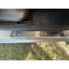 Накладки на пороги Skoda Fabia