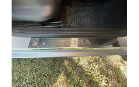 Накладки на пороги Skoda Fabia