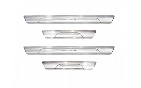 Накладки на пороги Volkswagen Touareg