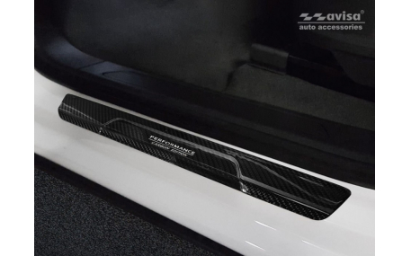 Накладки на пороги Volkswagen Touareg