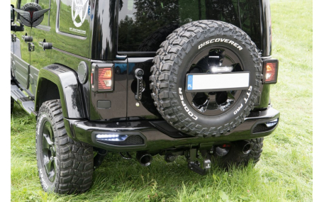 Бампер задний Jeep Wrangler JK