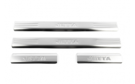 Накладки на пороги Volkswagen Jetta