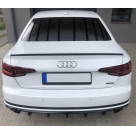 Накладка задняя Audi A4 B9 2016-2019
