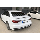 Накладка задняя Audi A4 B9 2016-2019