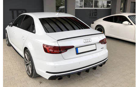 Накладка задняя Audi A4 B9 2016-2019
