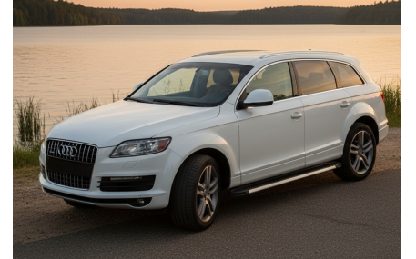 Подножки Audi Q7