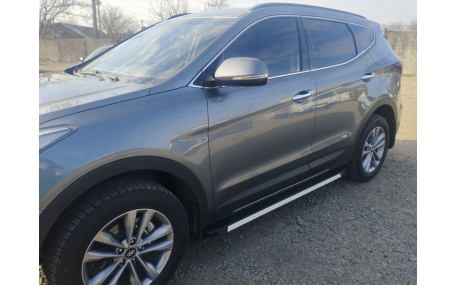 Подножки Hyundai Santa Fe