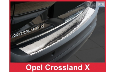 Накладка на задний бампер Opel Crossland X