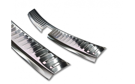 Накладка на задний бампер Skoda Kodiaq