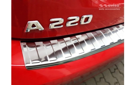 Накладка на задний бампер Mercedes A-class W177
