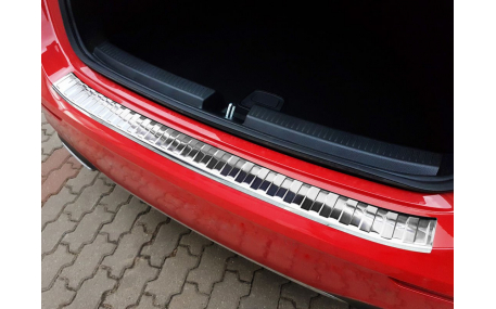Накладка на задний бампер Mercedes A-class W177
