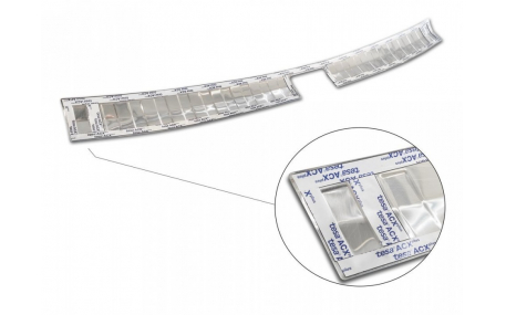 Накладка на задний бампер Volkswagen Tiguan