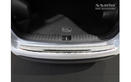 Накладка на задний бампер Hyundai Tucson 2018-2021