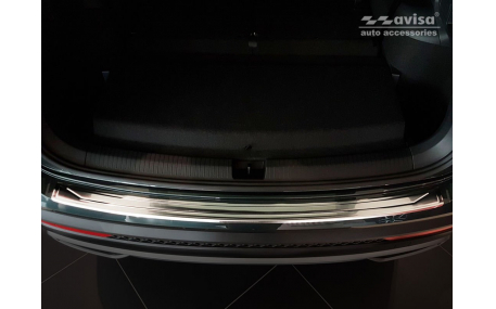 Накладка на задний бампер Seat Tarraco