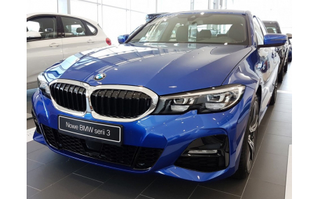 Накладка на задний бампер BMW 3 G20