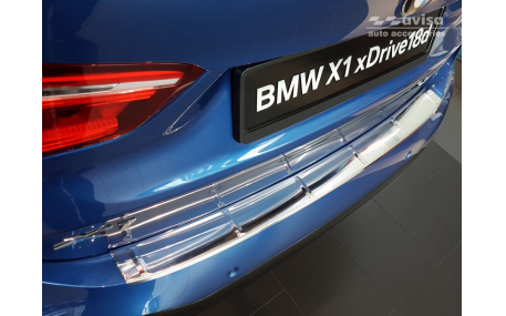 Накладка на задний бампер BMW X1 F48