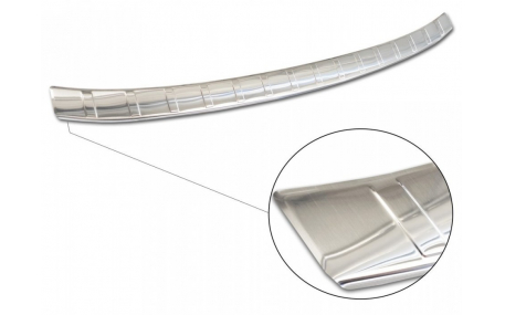 Накладка на задний бампер Audi Q3