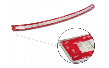 Накладка на задний бампер Audi Q3