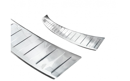 Накладка на задний бампер Skoda Scala