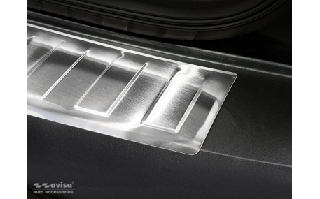 Накладка на задний бампер Volkswagen Caddy