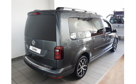 Накладка на задний бампер Volkswagen Caddy