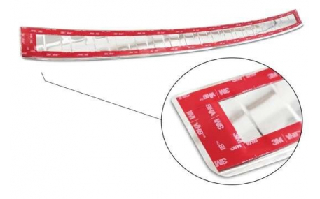 Накладка на задний бампер Volkswagen Passat B8