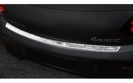 Накладка на задний бампер Mercedes C-class W205