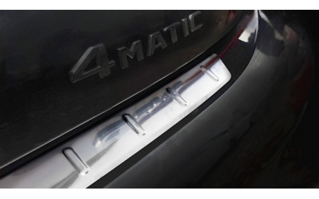 Накладка на задний бампер Mercedes C-class W205