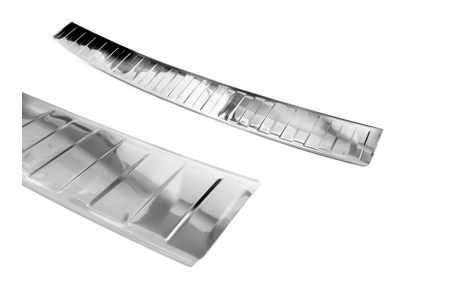 Накладка на задний бампер Skoda Kamiq