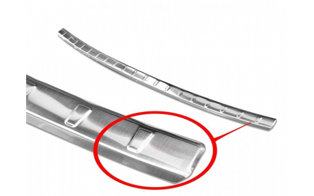 Накладка на задний бампер Audi A1