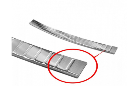 Накладка на задний бампер Volkswagen Touareg