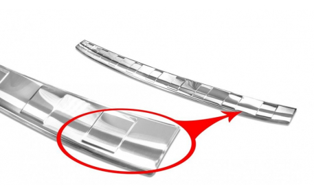 Накладка на задний бампер Kia Sportage 2018-2021