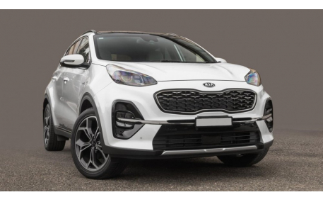 Накладка на задний бампер Kia Sportage 2018-2021