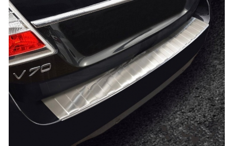 Накладка на задний бампер Volvo V70