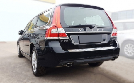 Накладка на задний бампер Volvo V70