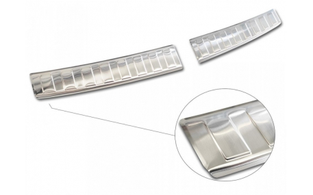 Накладка на задний бампер Hyundai i20