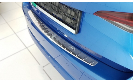 Накладка на задний бампер Skoda Octavia A8