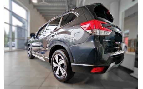 Накладка на задний бампер Subaru Forester