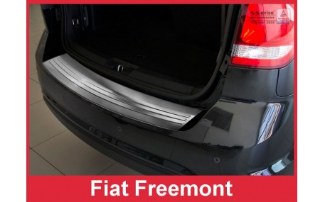 Накладка на задний бампер Fiat Freemont