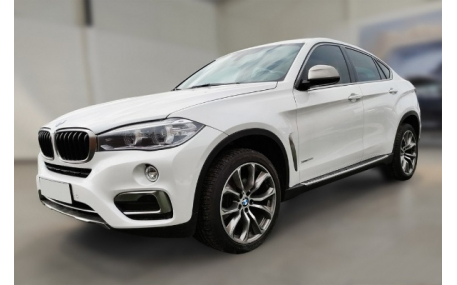 Накладка на задний бампер BMW X6 (F16)