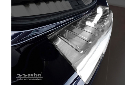 Накладка на задний бампер Ford Edge 2015-2019