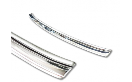 Накладка на задний бампер Audi Q8