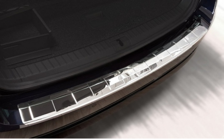 Накладка на задний бампер Skoda Octavia A8