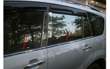 Хром накладки Chery Tiggo