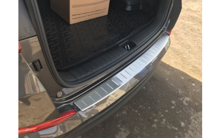 Накладка на задний бампер Hyundai Tucson 2015-2018