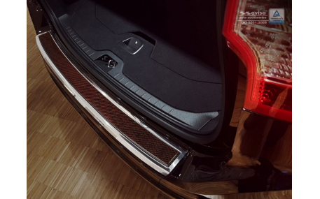 Накладка на задний бампер Volvo XC60