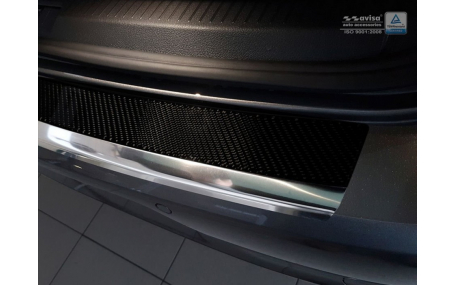 Накладка на задний бампер Volkswagen Golf 7