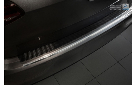 Накладка на задний бампер Volkswagen Golf 7