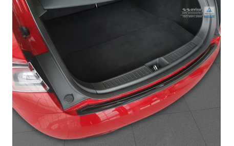 Накладка на задний бампер Tesla Model S