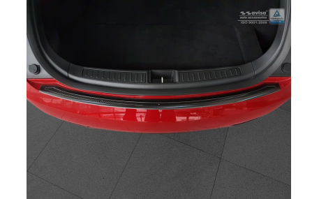Накладка на задний бампер Tesla Model S